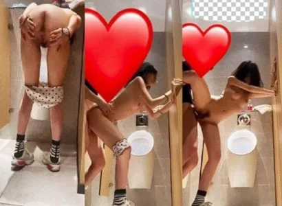 Người yêu kéo em người yêu vào WC vụng trộm